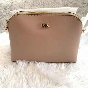 Michael Kors Crossbody Bag, Pink/Gold